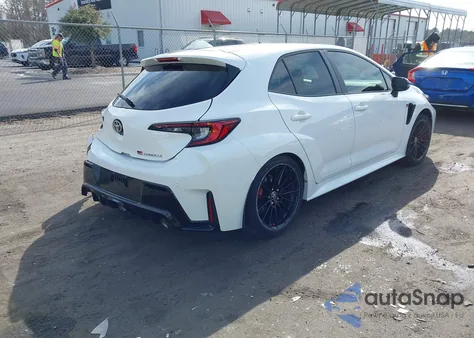 2024 Toyota Gr Corolla Premium из США, поврежденный, VIN JTNABAAEXRA011587